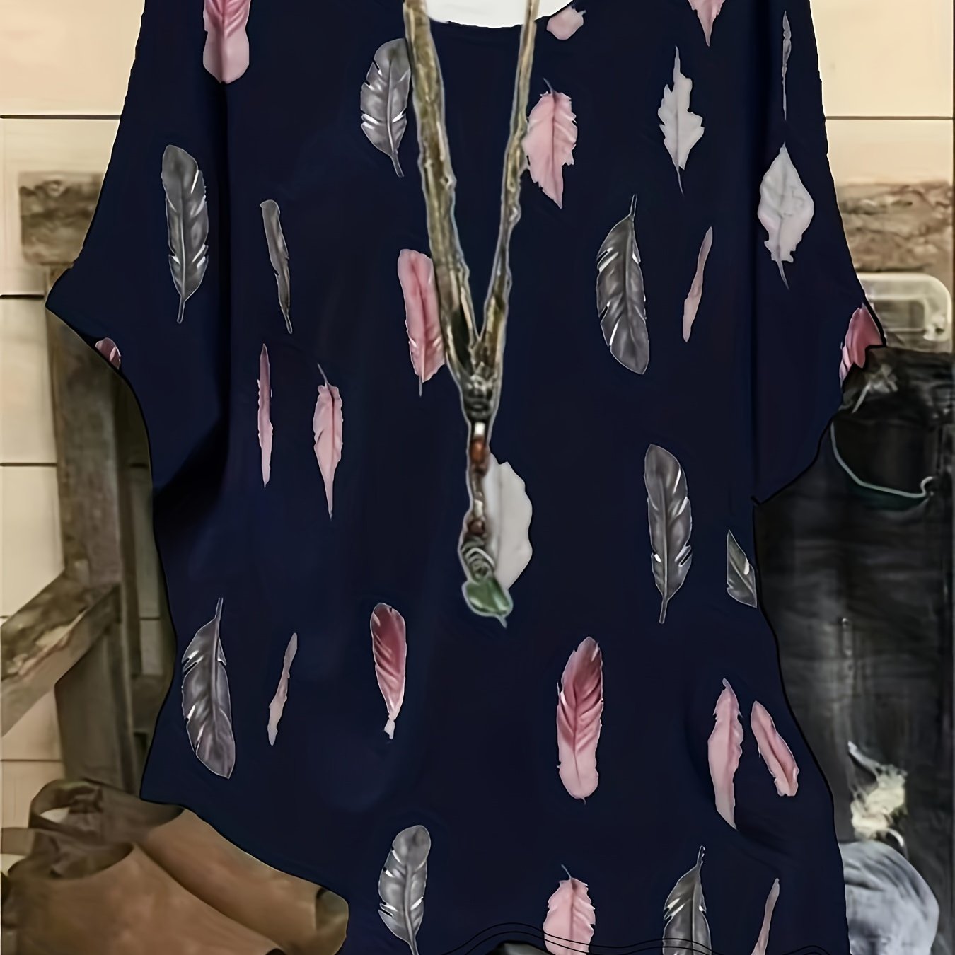 Plus Size Women's Fashion O-Neck T-Shirt