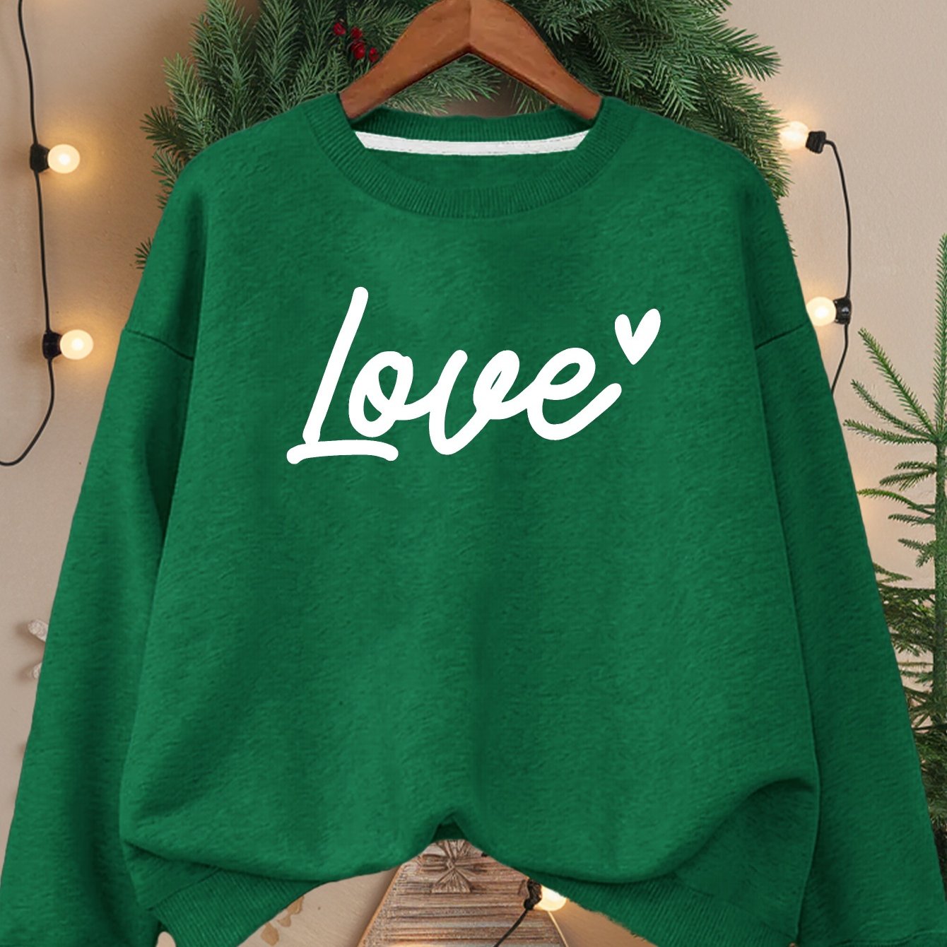 LOVE women's plus size sweatshirt