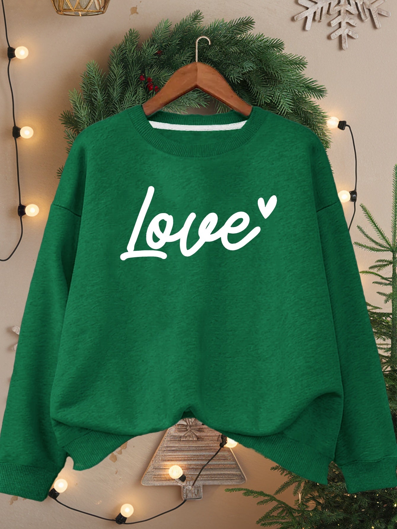LOVE women's plus size sweatshirt