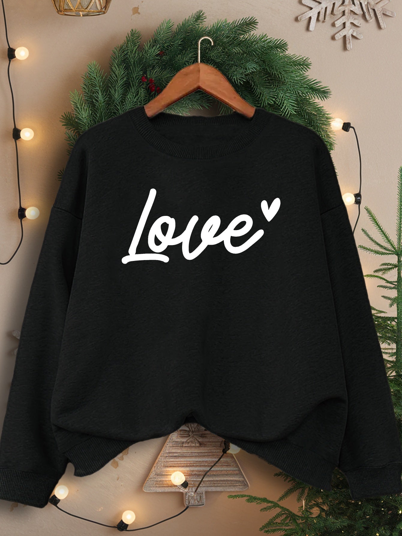 LOVE women's plus size sweatshirt
