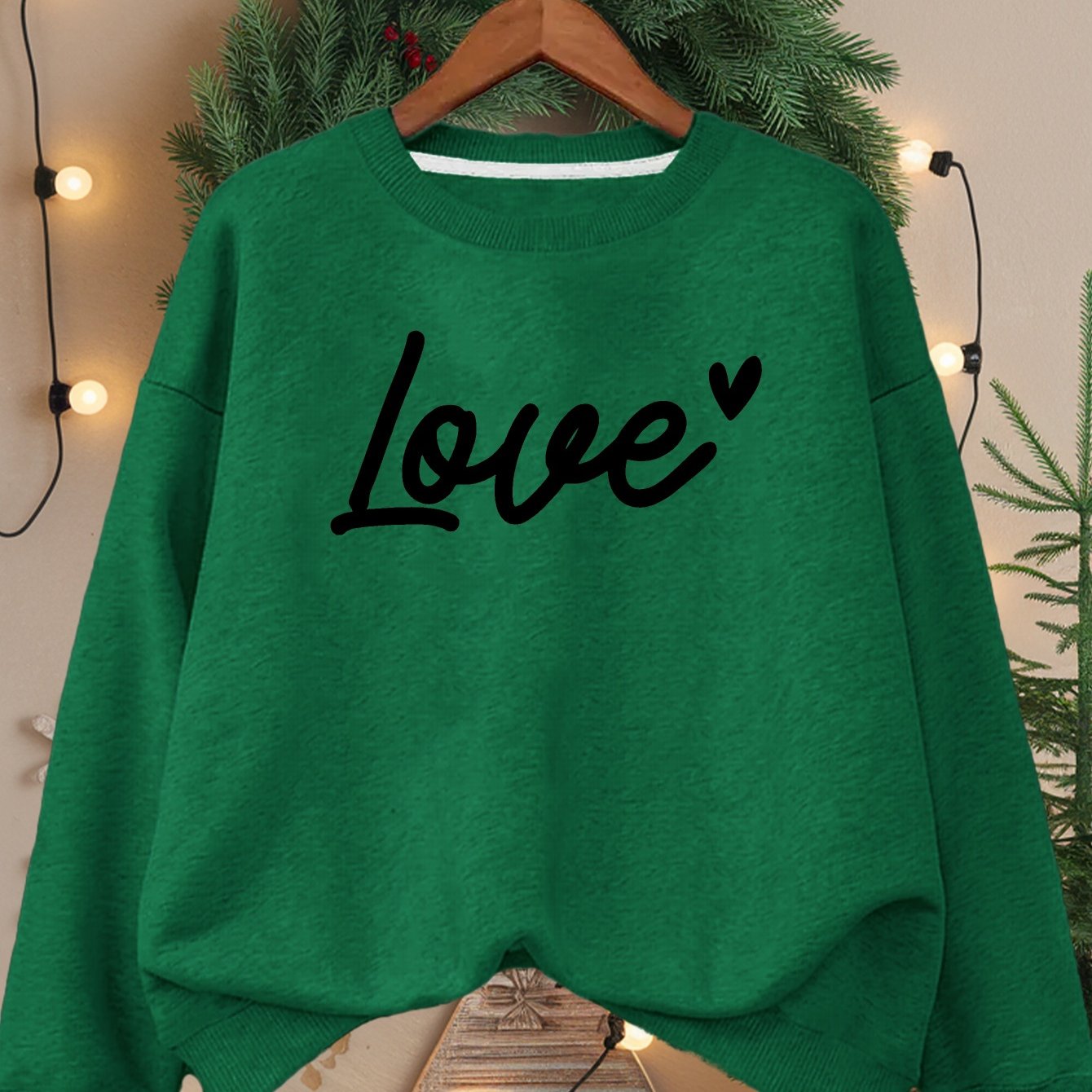 LOVE women's plus size sweatshirt