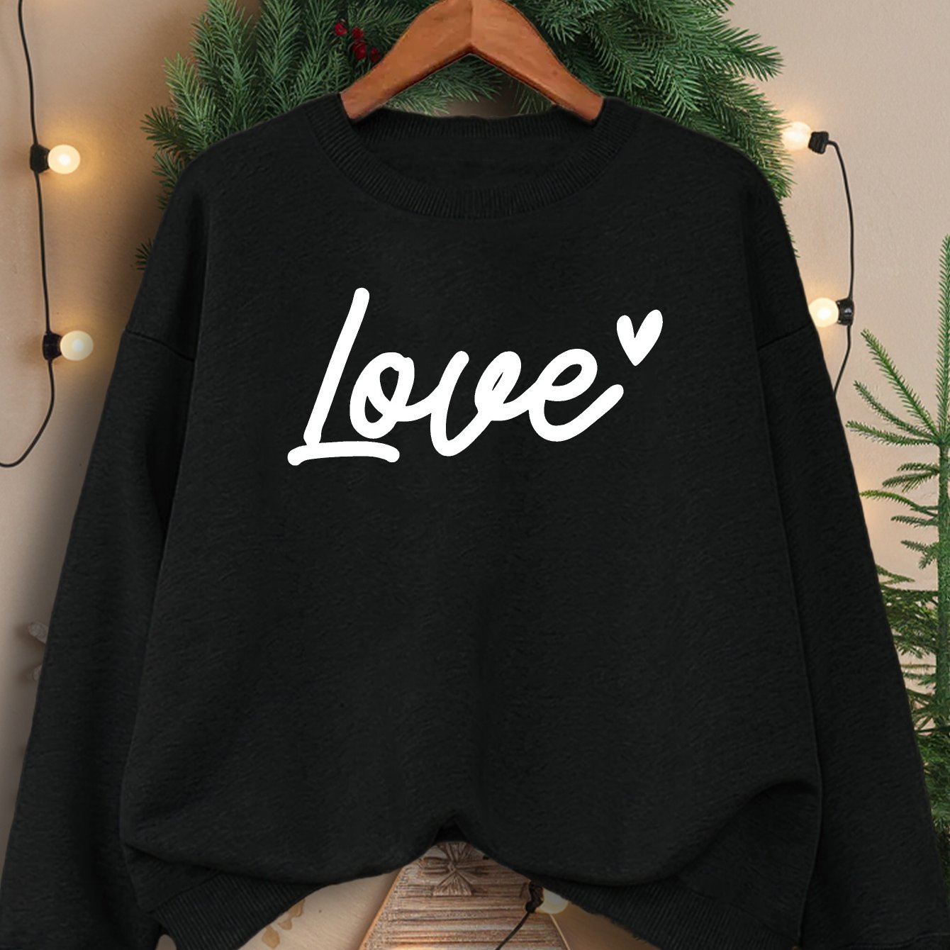 LOVE women's plus size sweatshirt