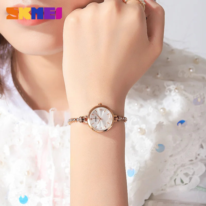 Luxury Isla Luxe Crystal Watch Original Brand SKMEI