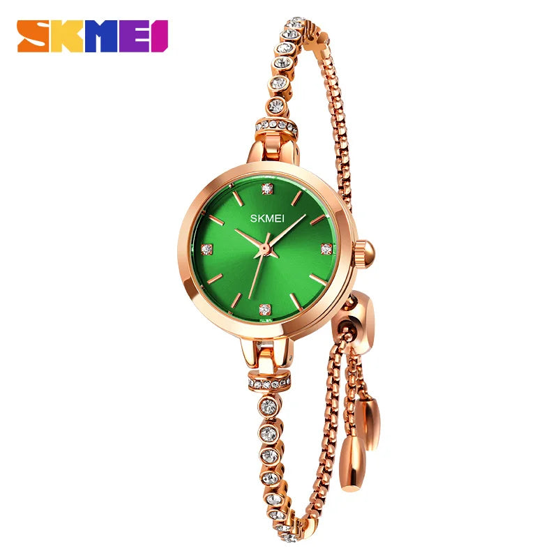 Luxury Isla Luxe Crystal Watch Original Brand SKMEI
