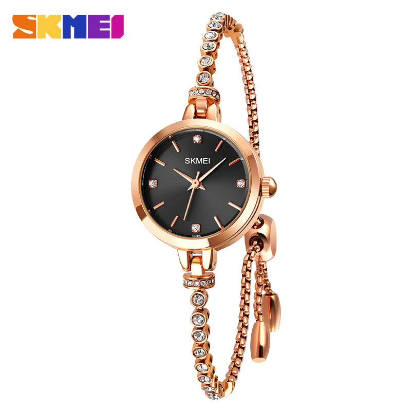 Luxury Isla Luxe Crystal Watch Original Brand SKMEI