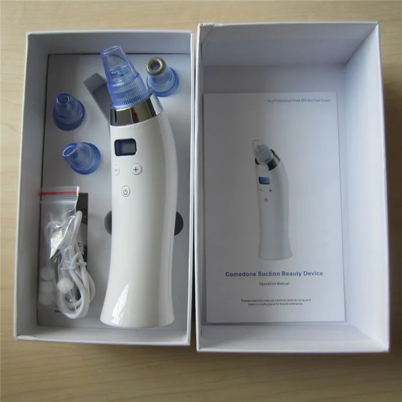 Blackhead Vacuum Cleaner – Diamond Dermabrasion & Pore Peeling Device