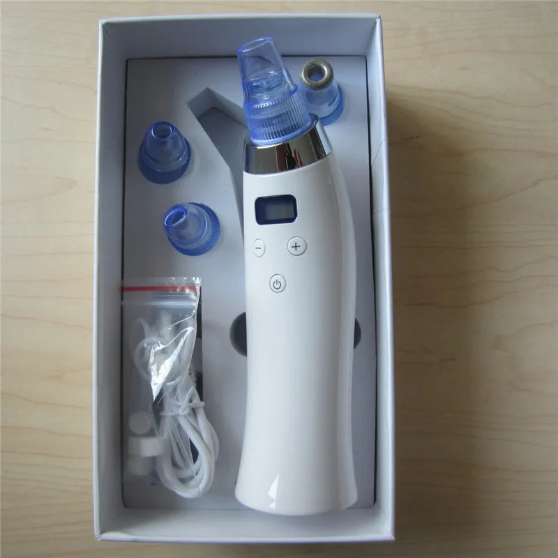 Blackhead Vacuum Cleaner – Diamond Dermabrasion & Pore Peeling Device