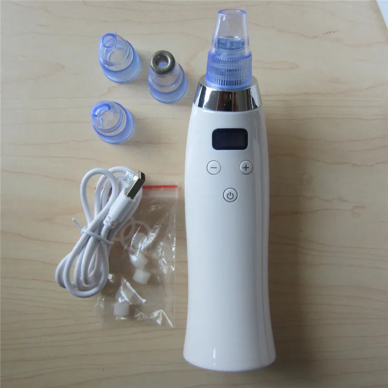 Blackhead Vacuum Cleaner – Diamond Dermabrasion & Pore Peeling Device