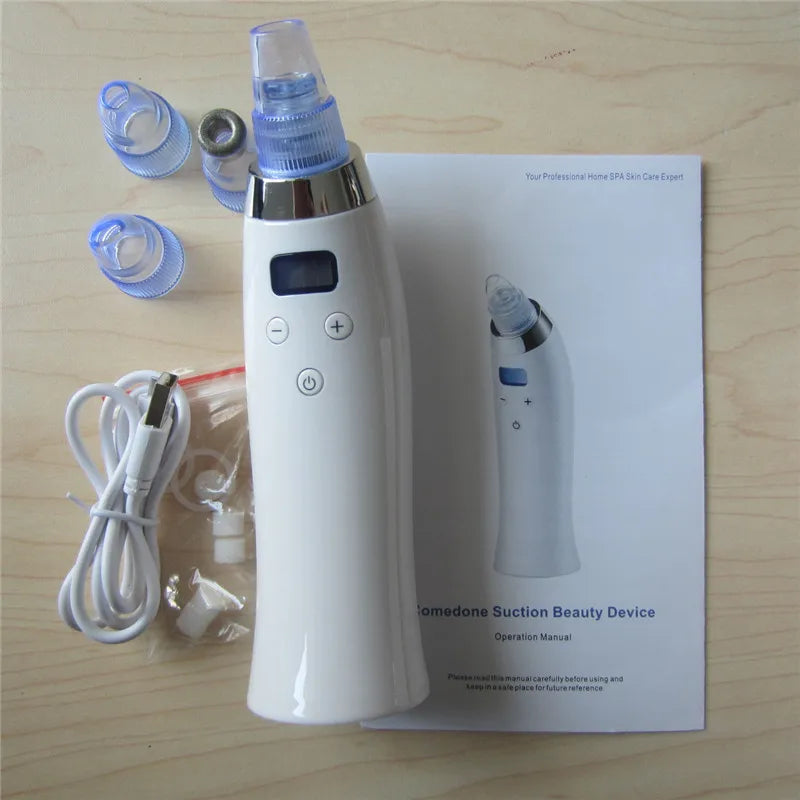 Blackhead Vacuum Cleaner – Diamond Dermabrasion & Pore Peeling Device