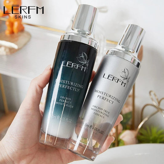 HQ Orchid Skin Care Set – Oil Control Toner, Firming Essence & Facial Lotion