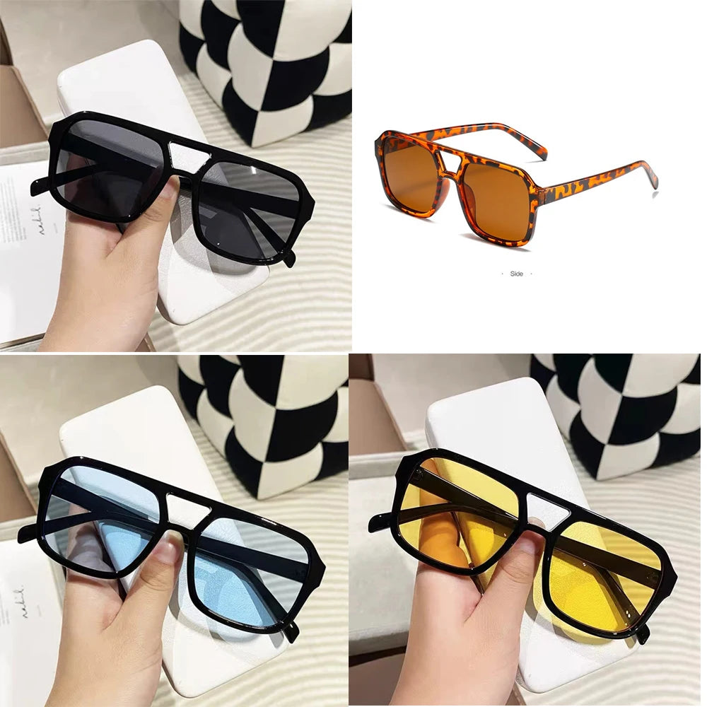 Nina Double Bridge Sunglasses