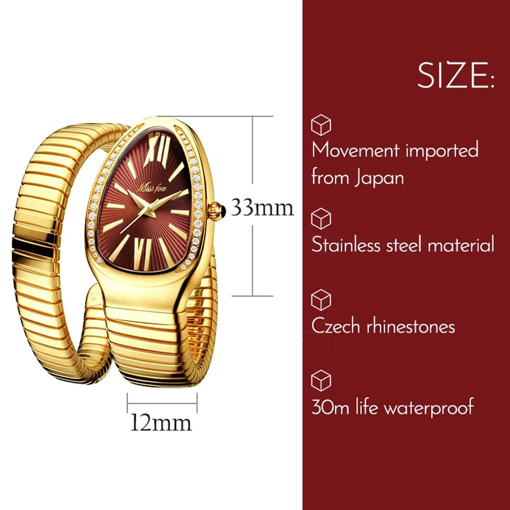 Serena MISSFOX Serpentine Watch