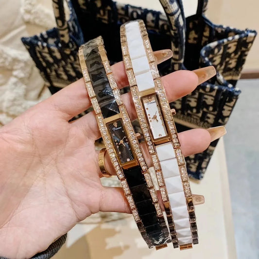 Isabella Crystal Ceramic Watch