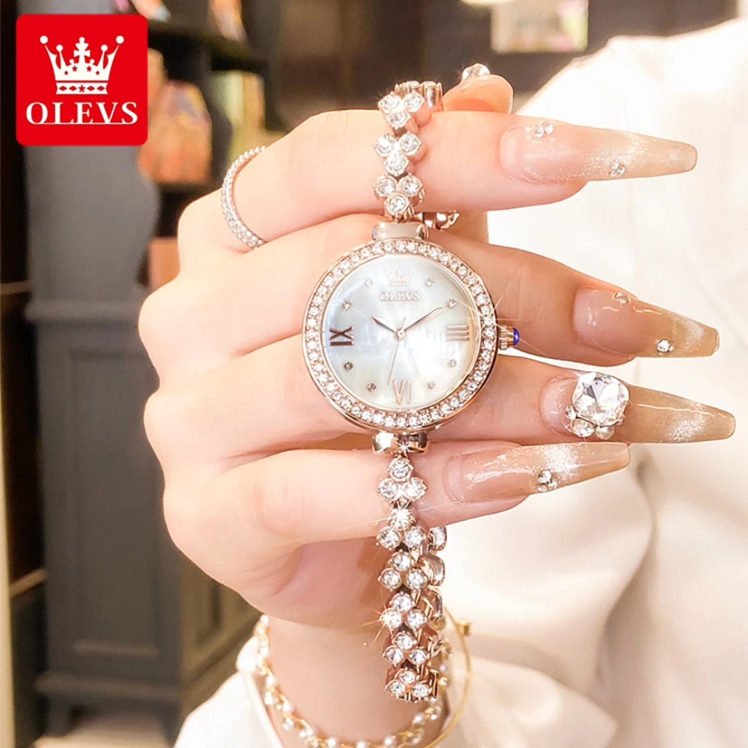 Luna OLEVS Quartz Stainless Steel Watch