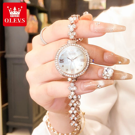 Luna OLEVS Quartz Stainless Steel Watch