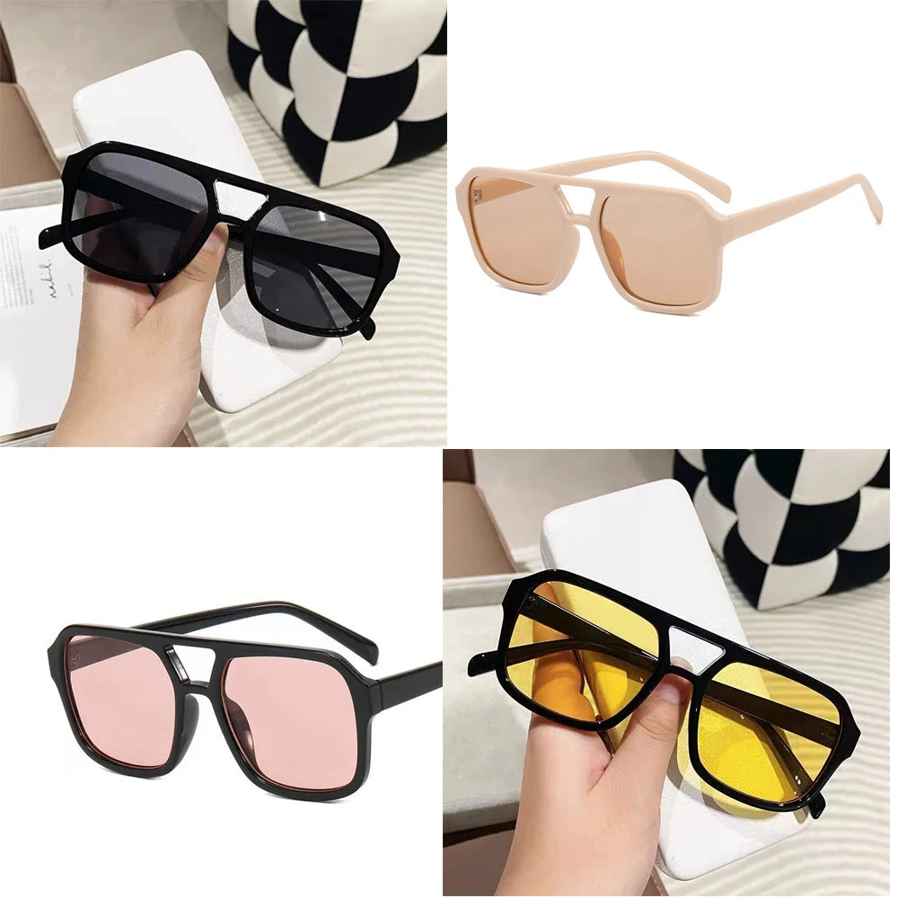 Nina Double Bridge Sunglasses