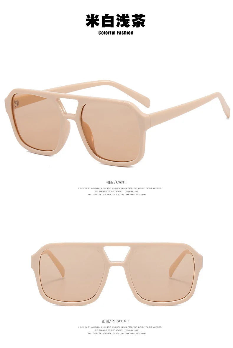 Nina Double Bridge Sunglasses
