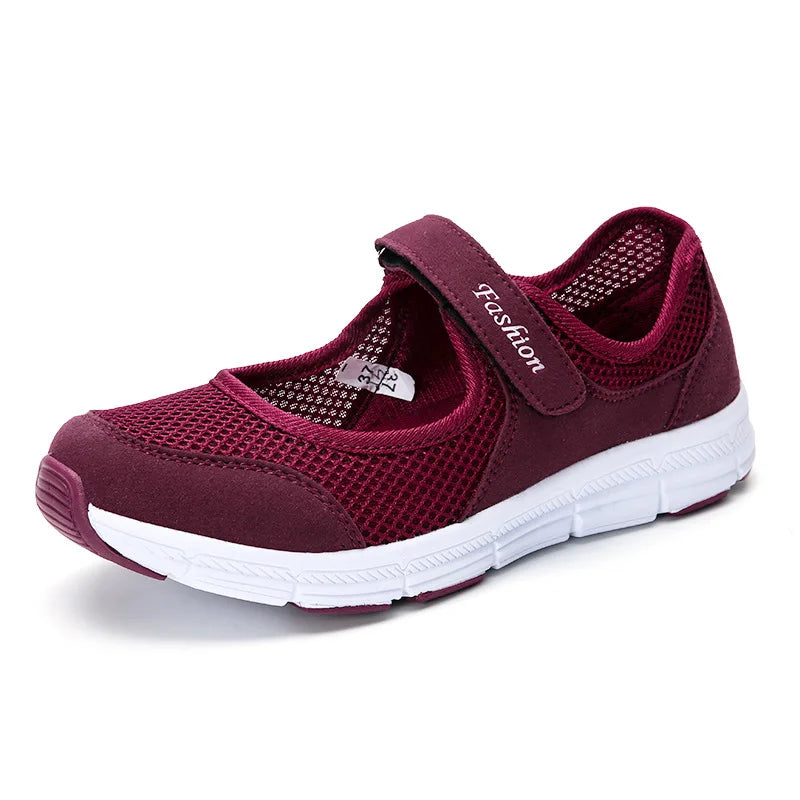 Comfy Slip-On Flats - Women’s Casual Sneakers