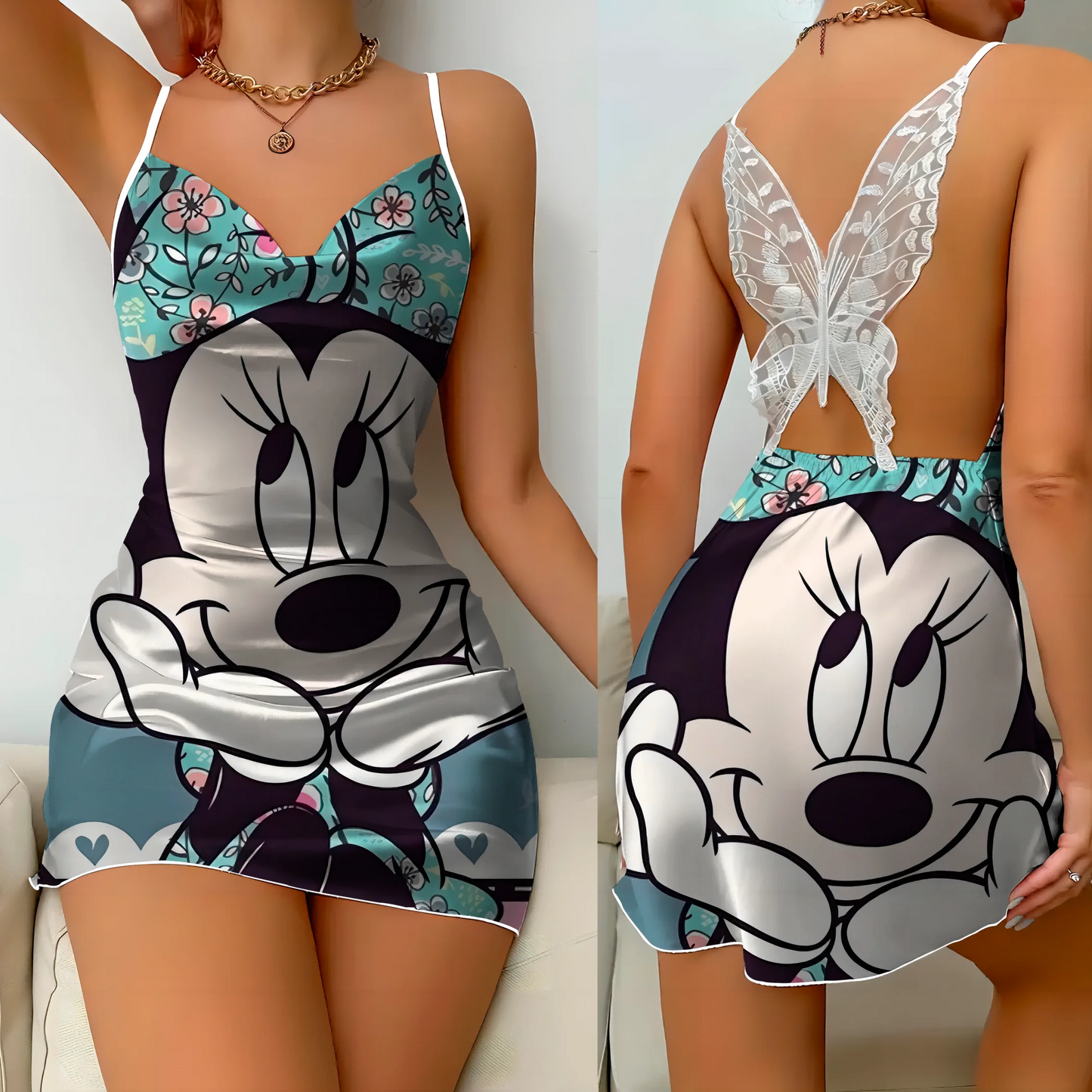 Minnie Mouse Pajama Skirt
