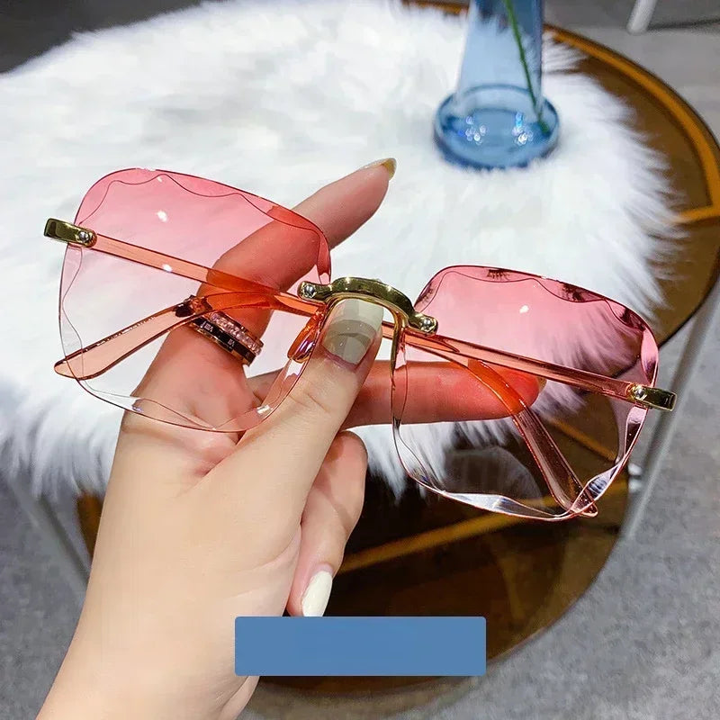 Lena Luxury Frameless Sunglasses