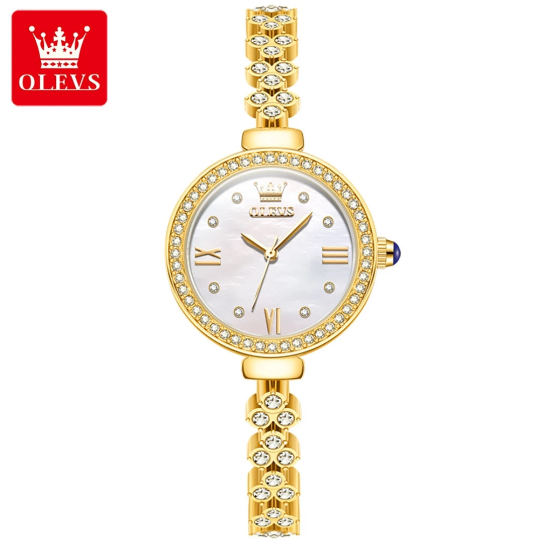 Luna OLEVS Quartz Stainless Steel Watch