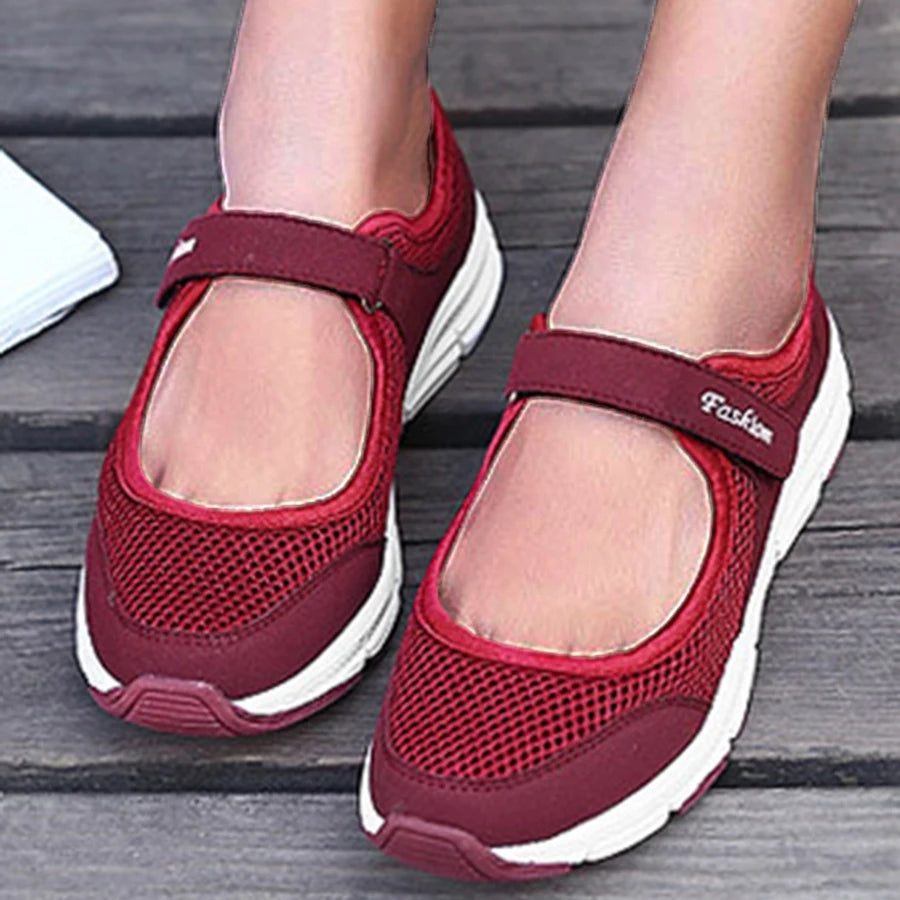 Comfy Slip-On Flats - Women’s Casual Sneakers