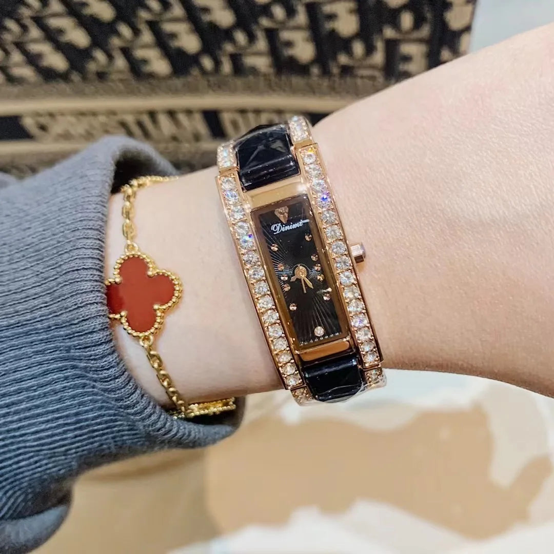 Isabella Crystal Ceramic Watch