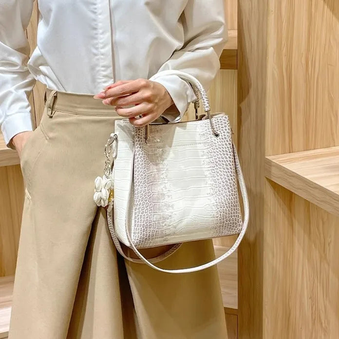 Emily Brand Leather Bucket Bag
