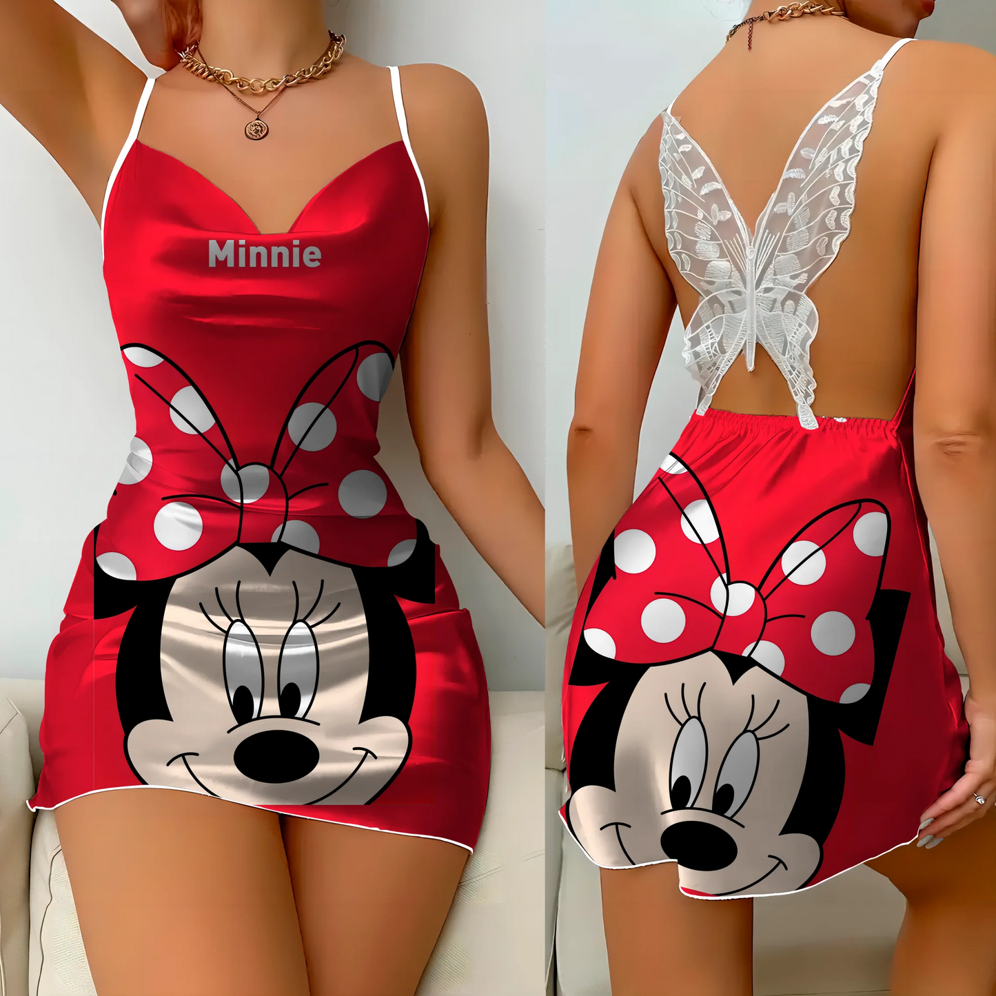 Minnie Mouse Pajama Skirt