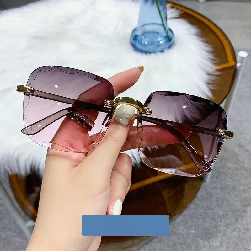 Lena Luxury Frameless Sunglasses