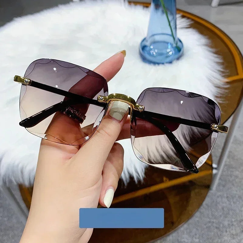 Lena Luxury Frameless Sunglasses