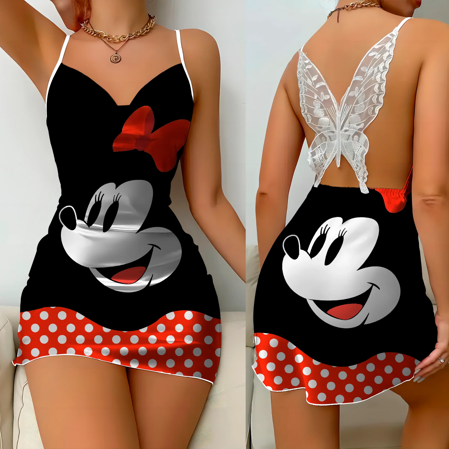 Minnie Mouse Pajama Skirt
