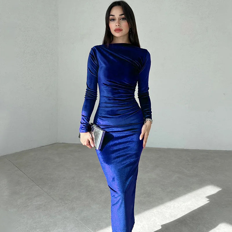 Elegant Green Evening Wear