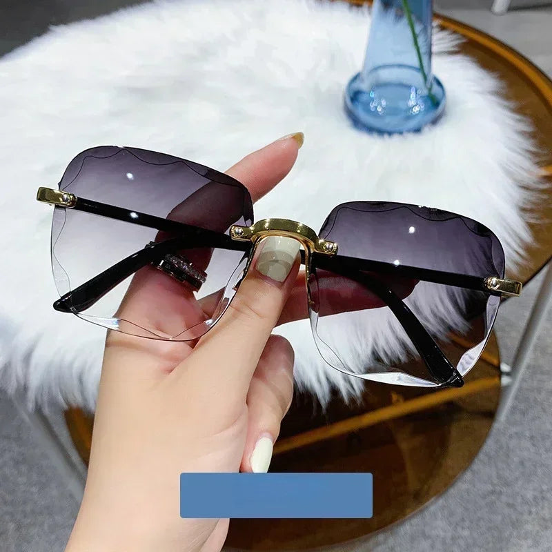 Lena Luxury Frameless Sunglasses