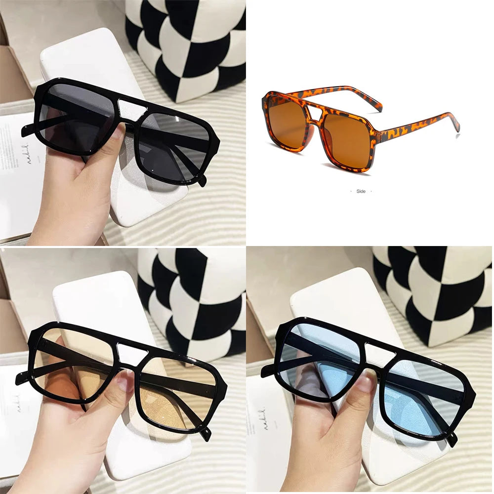 Nina Double Bridge Sunglasses