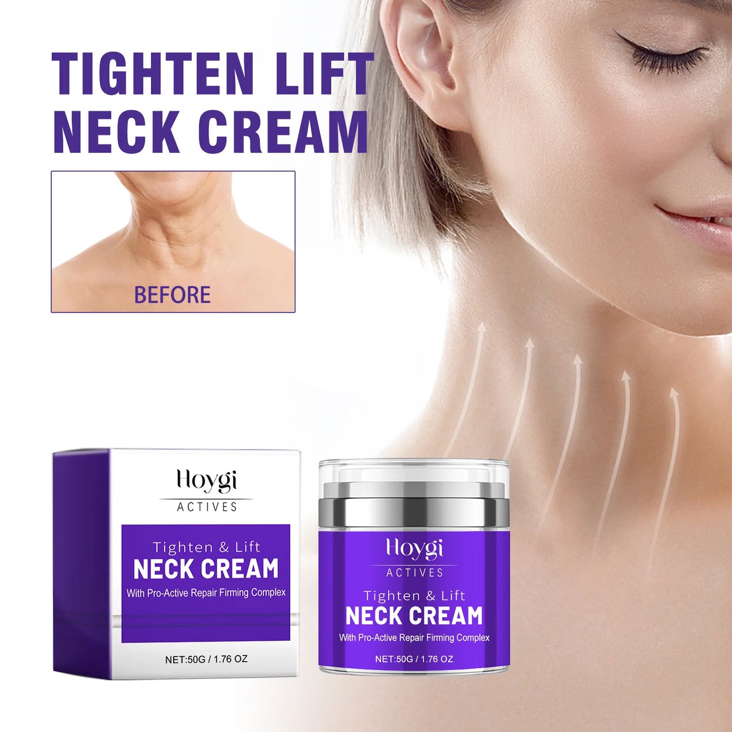 Hoygi Neck Firming Lifting Cream 50g