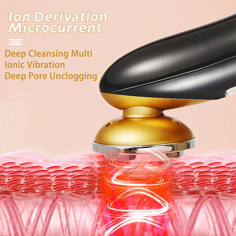 EMS LED Facial Massager – Vibration & Wrinkle Removal Skin Rejuvenator