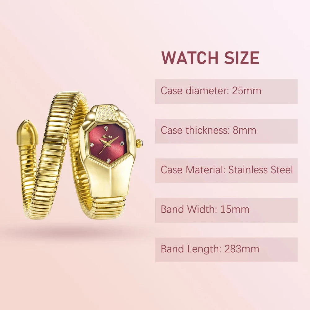 Serena MISSFOX Serpentine Watch