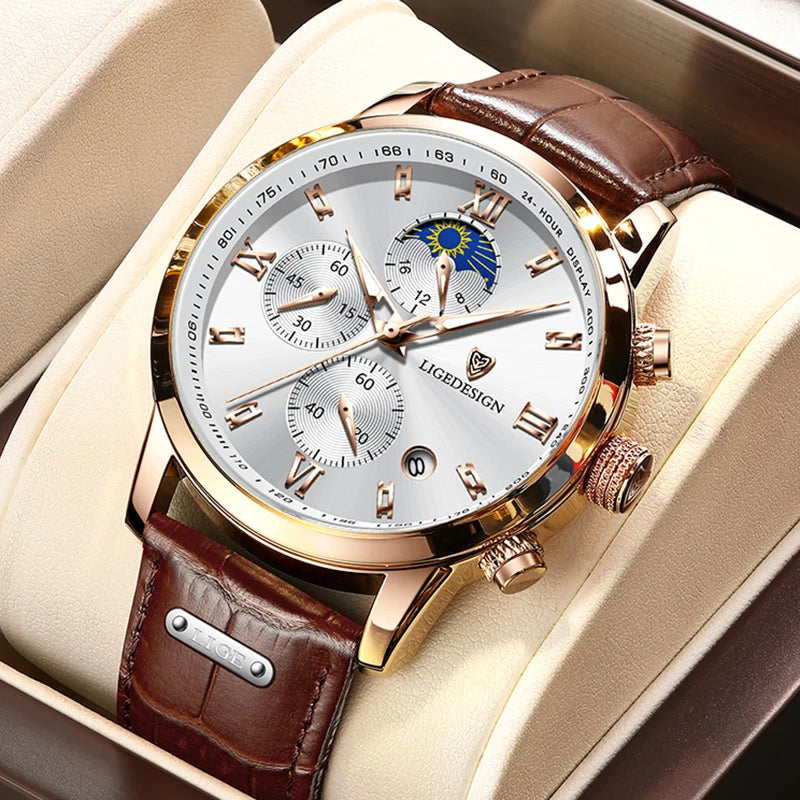 Ella LIGE Moon Phase Watch