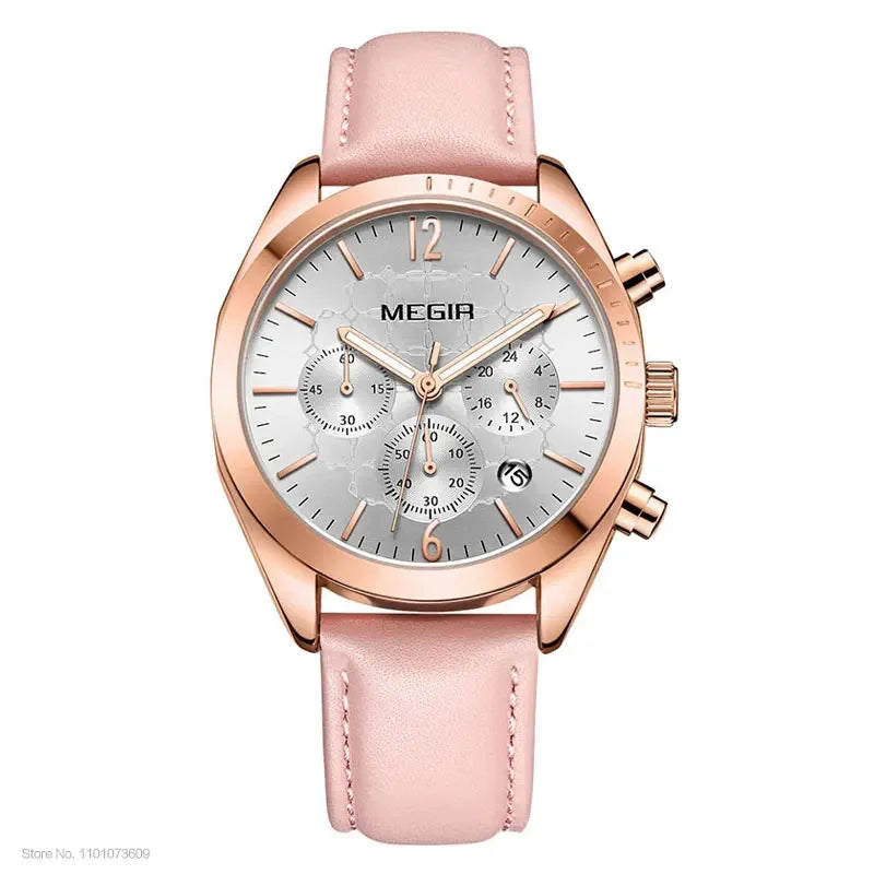 Emma Pink Chrono Watch