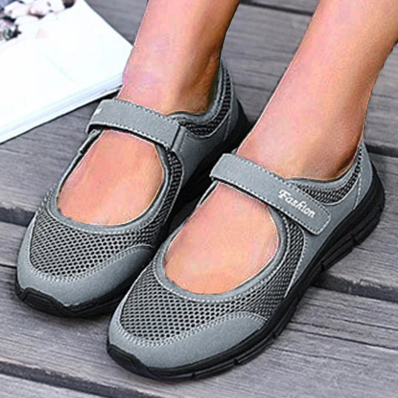 Comfy Slip-On Flats - Women’s Casual Sneakers