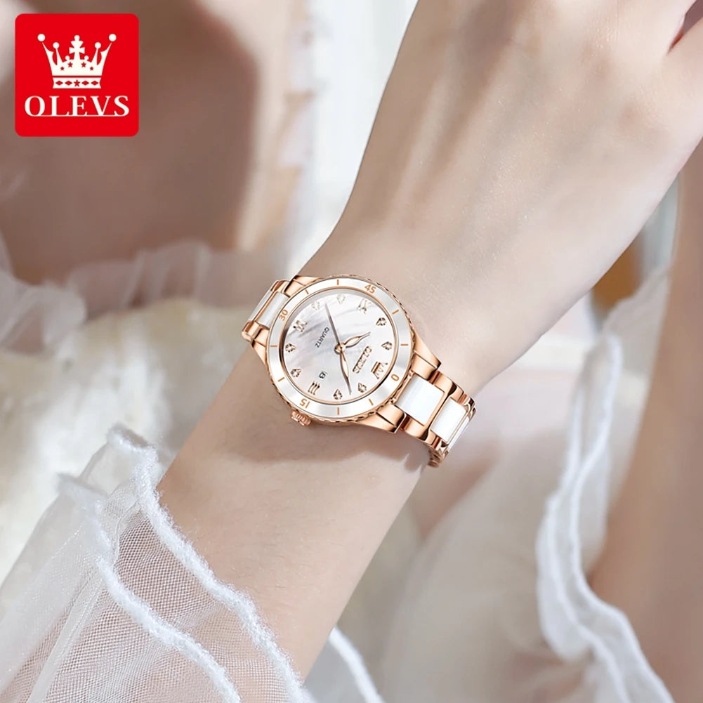 Chloe OLEVS Rose Watch