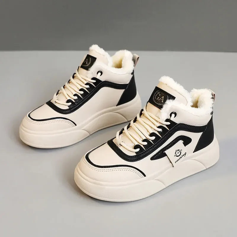 Plush High Top Winter Sneakers