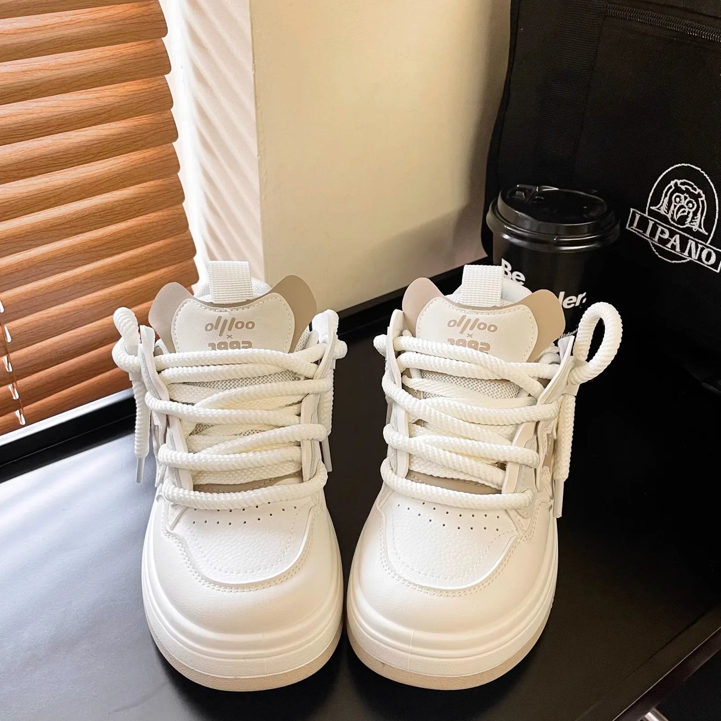Star Platform Sneakers - Running & Tennis Style