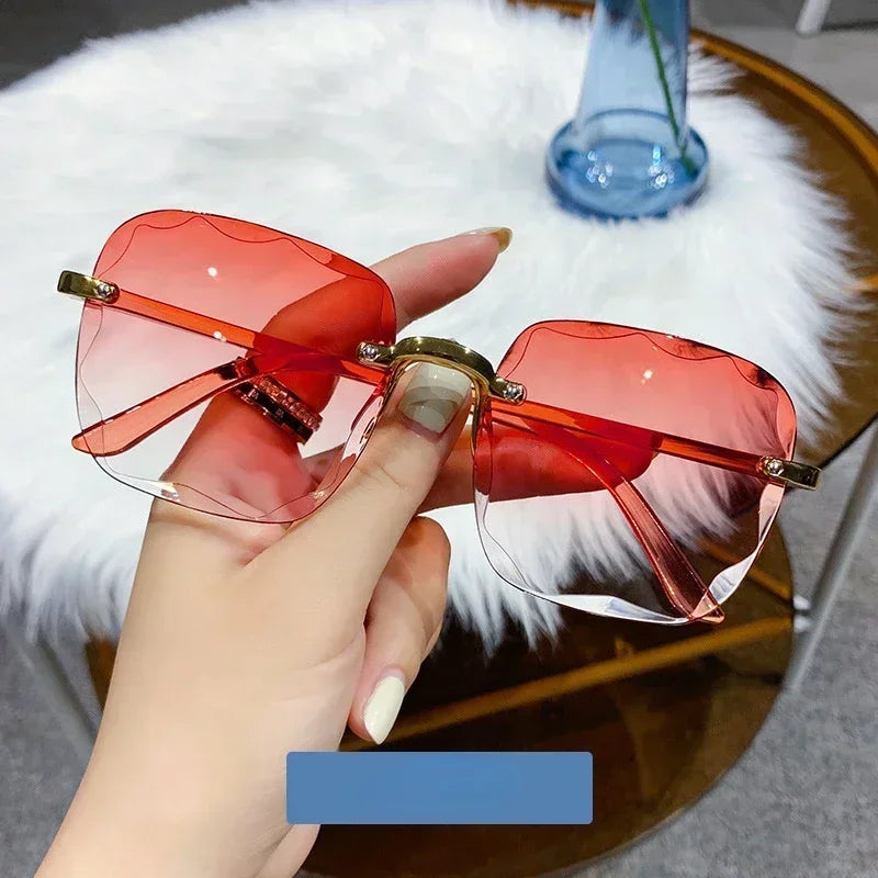 Lena Luxury Frameless Sunglasses