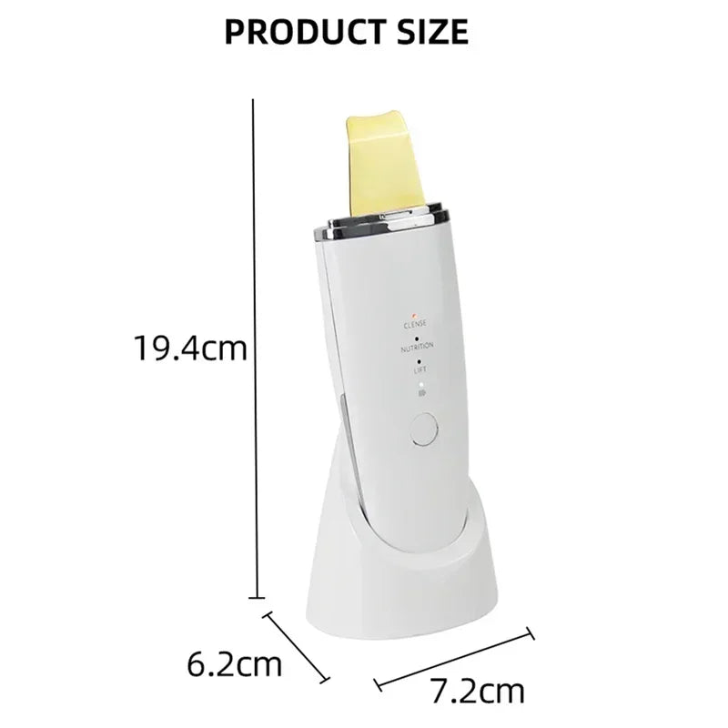 Ultrasonic Skin Scrubber – Blackhead Remover & Sonic Pore Cleanser