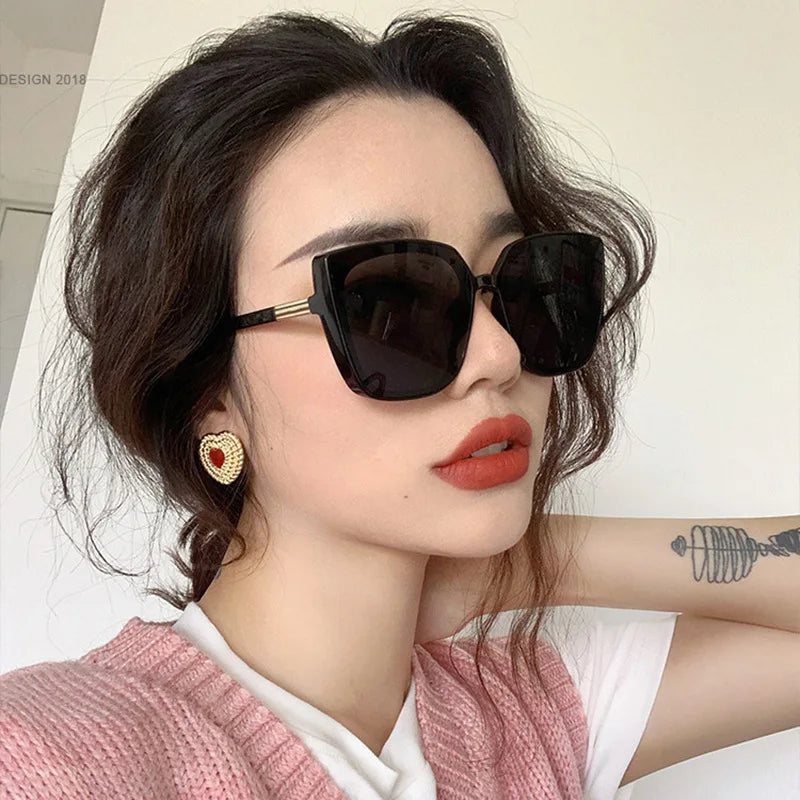 Zara Retro Square Sunglasses