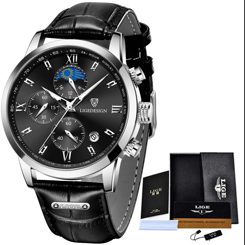 Ella LIGE Moon Phase Watch