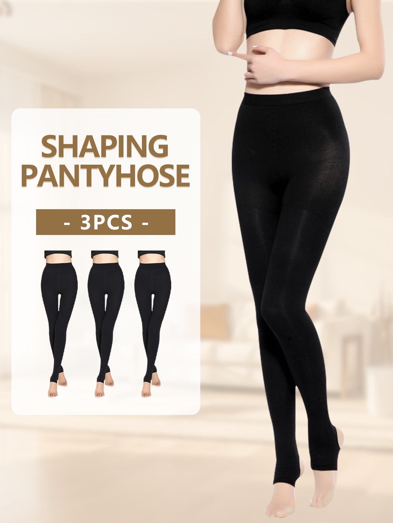 3pcs Set Autumn/Winter Compression Leggings